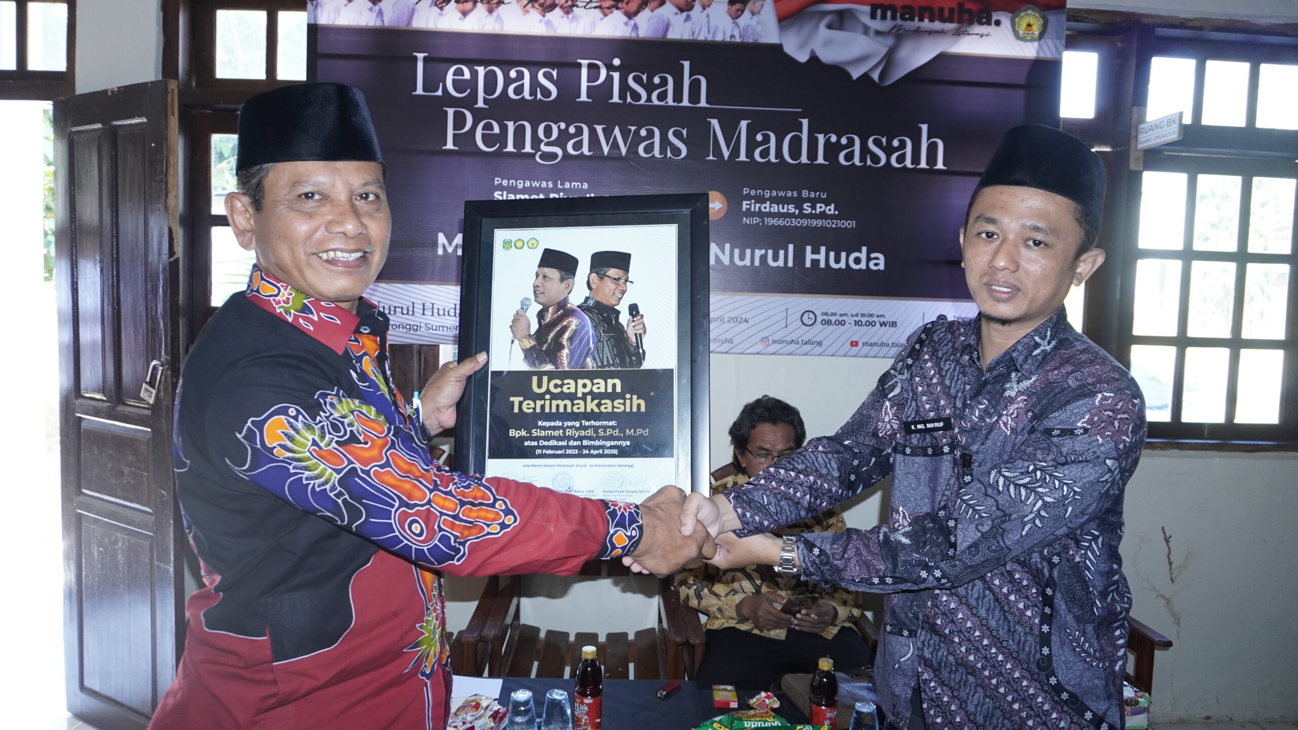 Pergantian Pengawas Madrasah