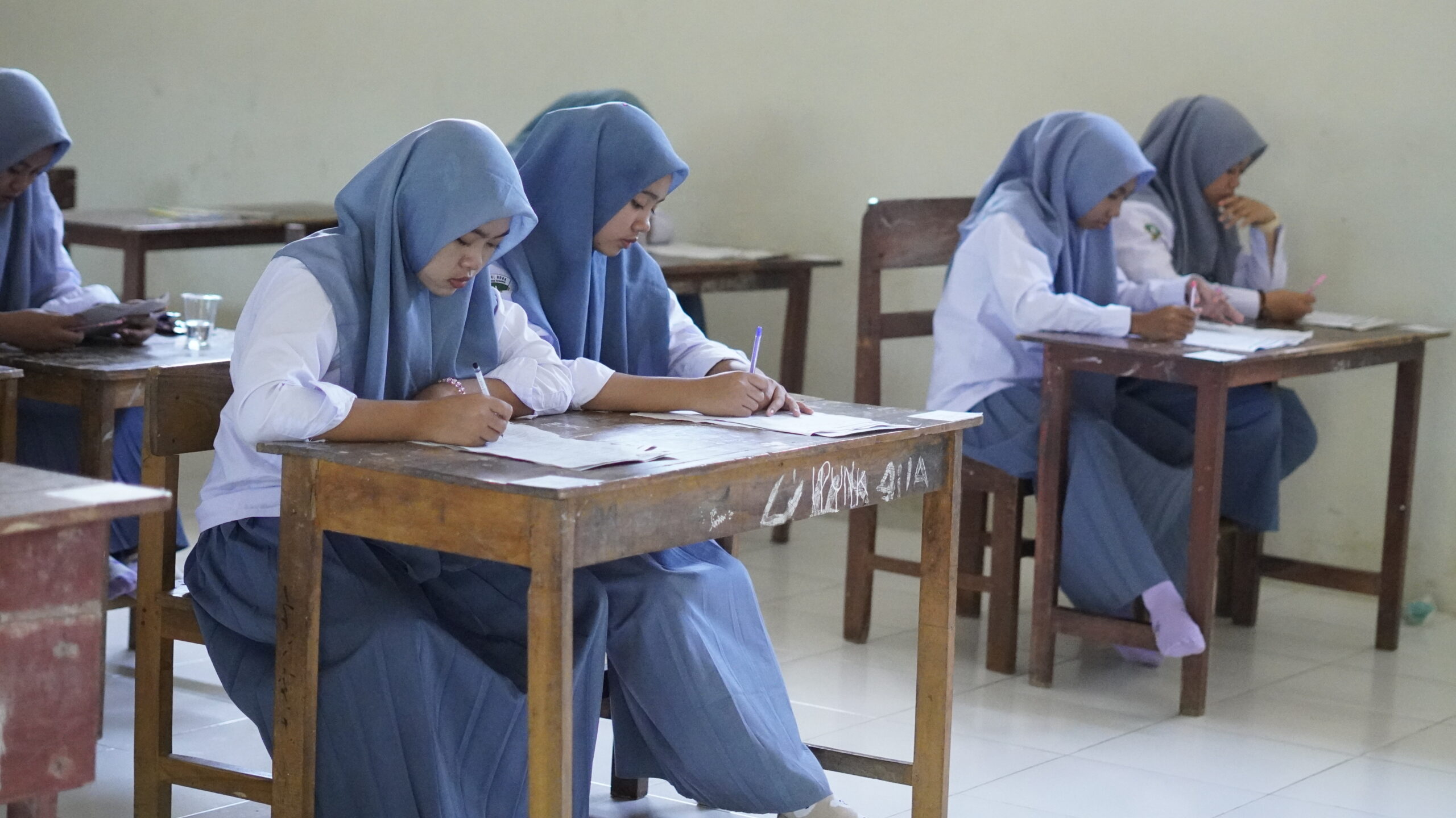 Pemilihan Ketua OSIM MA Nurul Huda yang Keren dan Mendidik